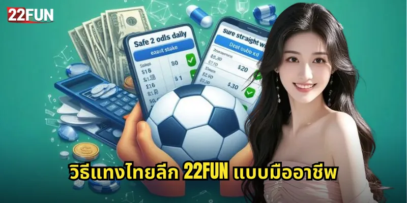 วิธีแทงไทยลีก 22FUN แบบมืออาชีพ